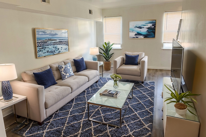 Living Room - 3 Bedroom bi-level apartment