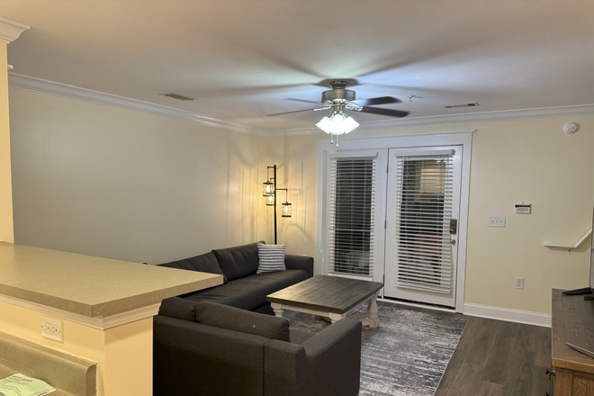 Living Room - 3BR/3BA in the Woodlands Complex with Free Parking and Shuttle Service Apartments