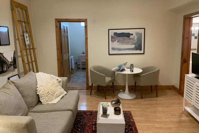 Call call or text Arezou at 617-584-7817 - Renovated Garden level True 2 bed with a living room short walk to Northeastern! H&HW Inc.!! Condo