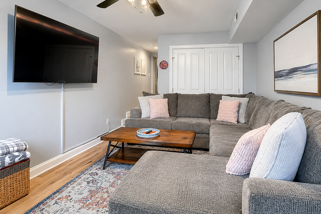 Living room - 2 Bedroom 2 Bath Spacious Suites in Fells Point Townhome