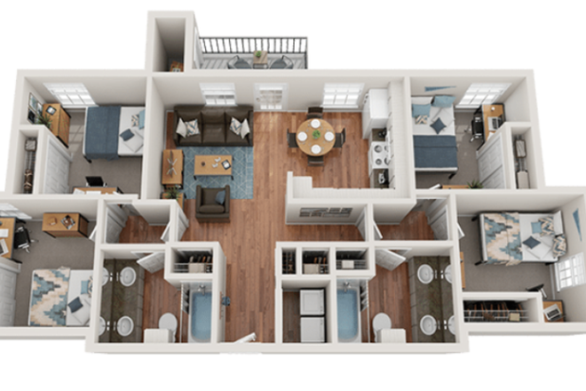 This is the whole layout - Crossing Place