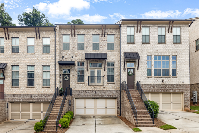 Front Exterior View - Luxury 4BR Townhome by Kensington MARTA – Easy Commute to Emory & GSU
