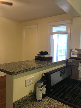 Kitchen looking into living room - BigBedroom Shared Bath OpnAiry CoLiving House LotsOfLite + Parking Petworth Metro ParkView