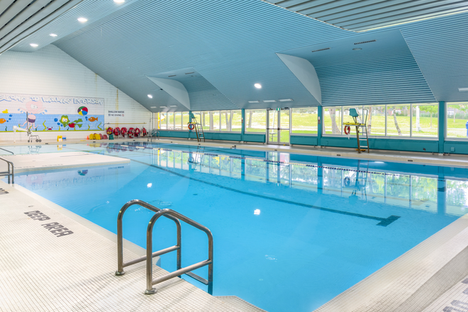 Swimming Pool of Community Centre-2 Min. Walk Away - 1B1B at Dupont & Dufferin, 1 minute walk to TTC of 7 D/24 Hr Service