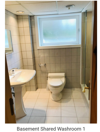 Basement Washroom 2 - 1 Min to UTSC. Main Floor FEMALE only Furnished Rooms. All Inclusive. Discount with Friend.