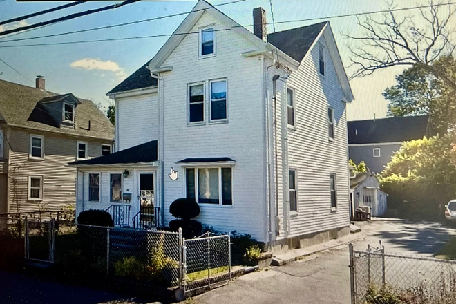 Exterior of house - Tons of character! Quiet location with yard and parking just outside the city. House