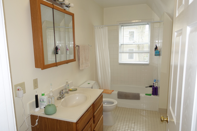 Large Bathroom - Bath/Shower and Toilet - Enormous 2br Apartment in Ideal Harvard Location