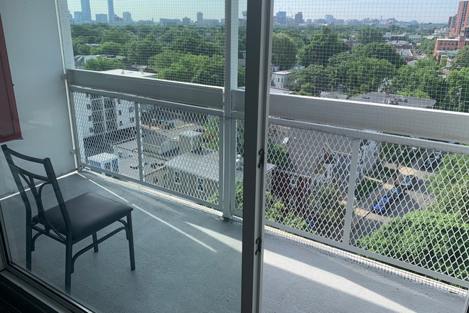 balcony - Peabody Terrace Apartments