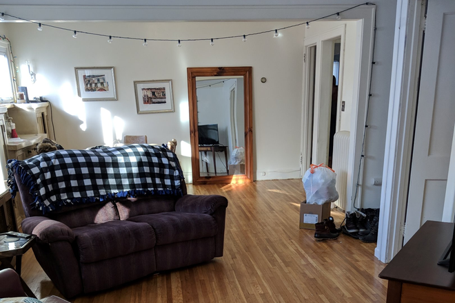 Living Room - 2143 St Clair - Spacious 3 Bedroom plus den Duplex