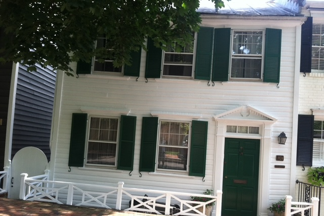 Front Entrance on P Street - The Cornelius Crowley House