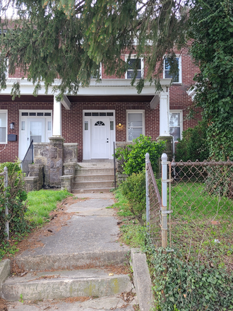 Front of House - Beautiful Brick 4 Bedroom/1 Bath in Wilson Park (just east of JHU-Homewood Campus and Loyola)