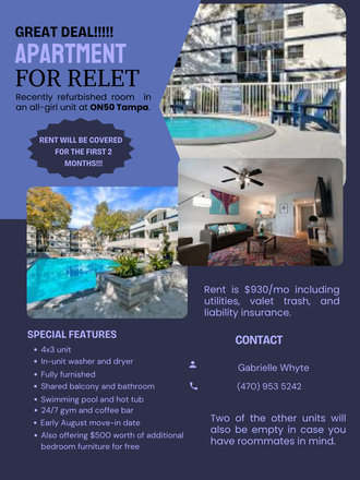 Relet Poster - On50 Tampa Relet
