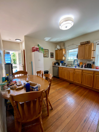 Kitchen - 2 FREE OFF-STREET NON-TANDEM PARKING -- 5 MINS TO BALL SQ. STATION -- Private deck & large backyard Apartments