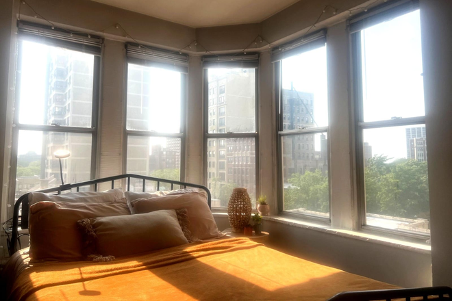 Bedroom - A sunny corner unit in a walkable neighborhood available for sublease Apartments
