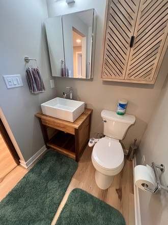 Private bathroom - plus monthly cleaning!!! - Brand new renovated 1 bedroom basement private unit
