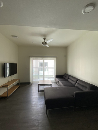 Living Room - Social 28 Bedroom/Bathroom Apartments