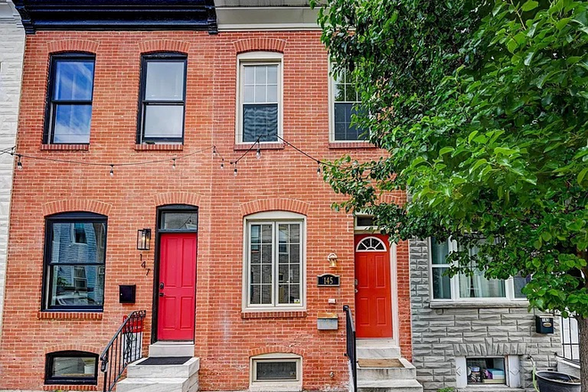 Outside street - Patterson Park Row Home