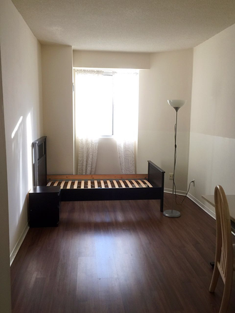 Bedroom 1 - Unit 410 - 555 Yonge St. - 2 Bed / 2 Bath - Full Unit Rental - Utilities Included - Semi-Furnished Condo