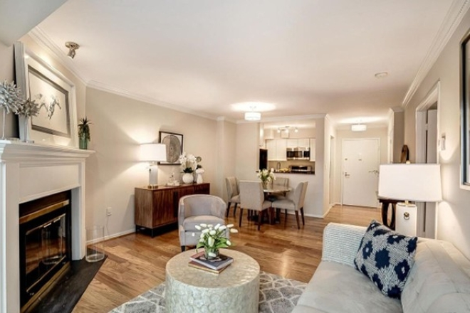 Living Room - Spacious 1 BR / 1 BA w/ Balcony & In-Unit Laundry on Wisconsin Ave/Glover Park Condo