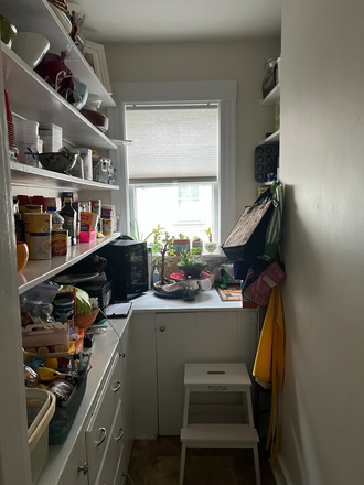 Pantry - 2 bedroom in classic 2-family on quiet, tree-lined street Duplex