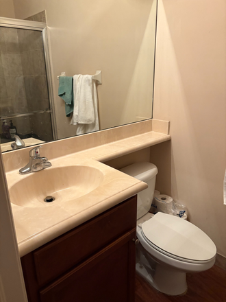 En suite Bathroom - Sublease Room in Vie Villas Townhouse (Male) Walk/Bike/Shuttle to FAU