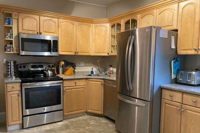 Kitchen -1 - Historic Beacon Street Brownstone Condo