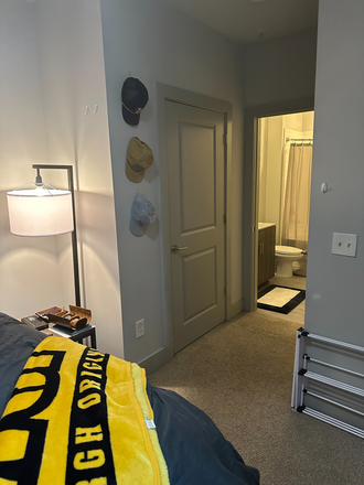 Closet/Bathroom - 114 Earle - Centrally located apartment off College Avenue