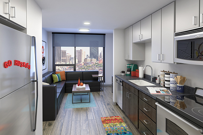 Living Room - LightView Apartment,  Private Room, Lease Takeover