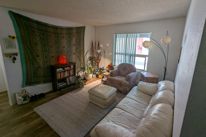Living Room / Common Area - Furnished! - Aspen Leaf Apartments: PRIVATE Bed and Bath for Rent