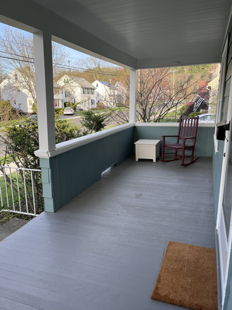 Front porch - 3 bedroom, 2 bathroom, newly renovated house with yard and off street parking