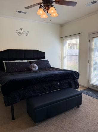 Primary Bedroom - The Memphis Getaway House