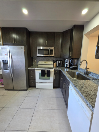 Newly renovated kitchen. Lots of storage - Cascades Condo