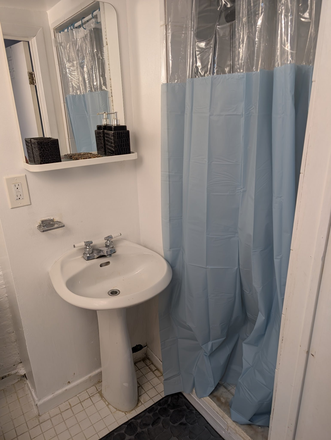 Private bathroom - Private Basement suite for rent at Davenport Road House