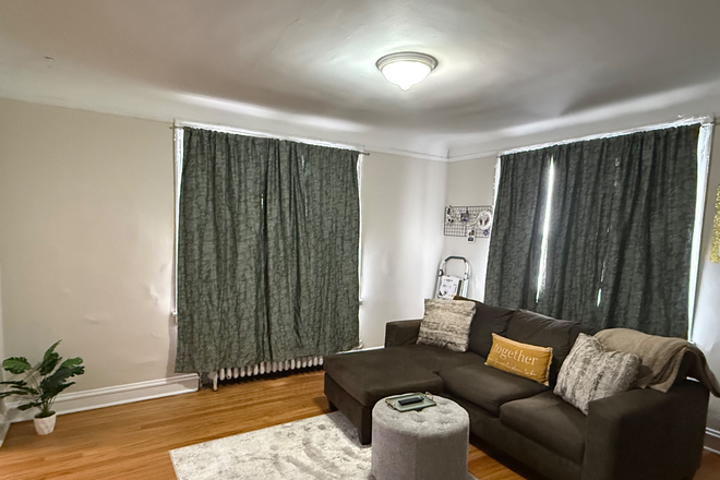 Living room includes TV and built in desk as well - Luxury 1bed/1bath near foster station