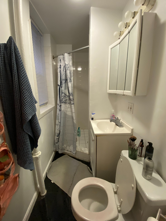 Bathroom - Cozy One Bed on Symphony Apartments