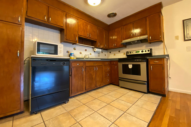 Kitchen - Bright and Sunny Top FL 2 BR Apt in Longwood Medical Area, Brookline, MA