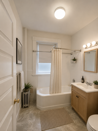 Unit - Washington Square 2-Bed Split | Heat & Hot Water Included | 9/1 Condo