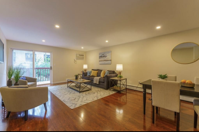 Living room - Easy access to Bentley/Brandeis/Harvard/BU 3b2.5b recent renovated condo Watertown Sq