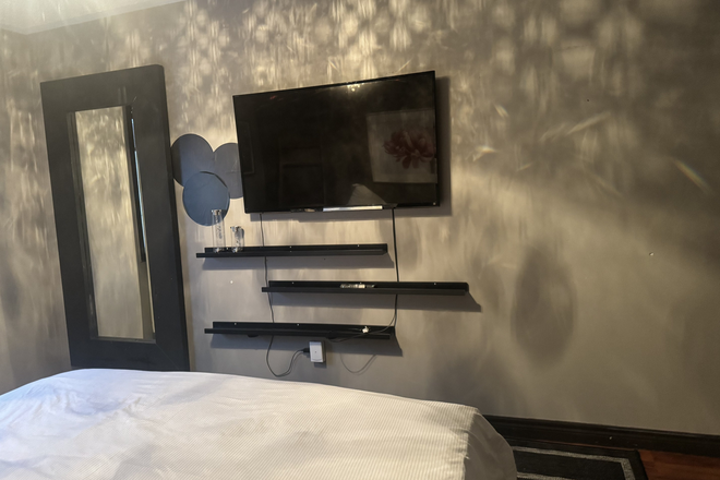Bedroom A: $1,130 Private room with King sized bed - (FOR MALE) Private room for rent in a shared house at Samuelson Circle.