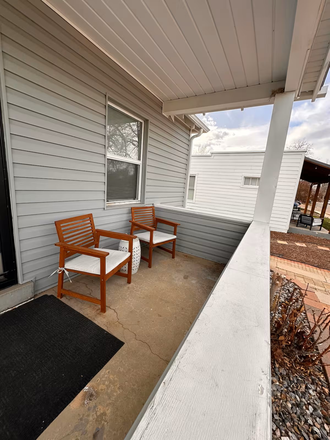 Patio - Newly remodeled house a block from campus
