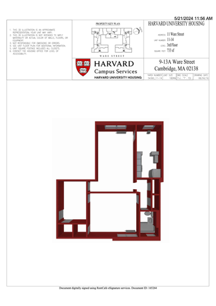 Floorplan 1 - Furnished 1B/1B HUH Sublet May through August Apartments