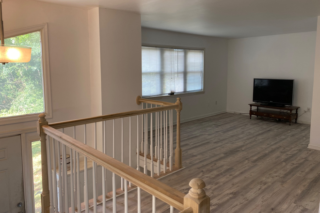 Living Room - 5 minutes walk to Campus - Renovated bedroom with ensuite private bathroom House