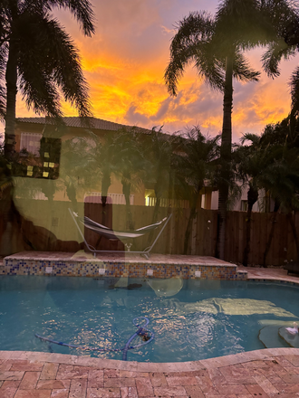 Pool and backyard - Welcome to your home away from home in Miami!
