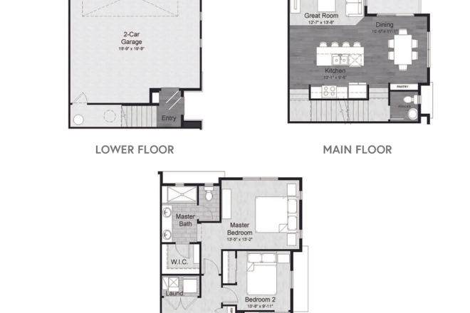 Floor plan, other photos pending - Room for rent 2 miles from DU