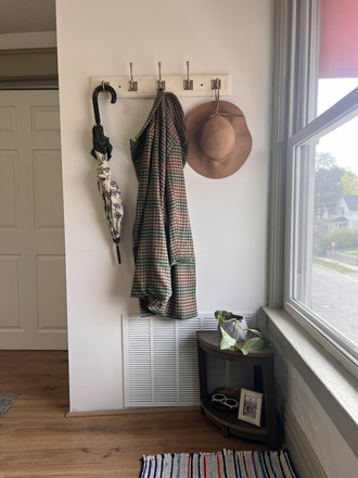 Top of stairs - Charming Downtown Lansing Apartment Near LCC & MSU, Bright, Full of Character, and On the #1