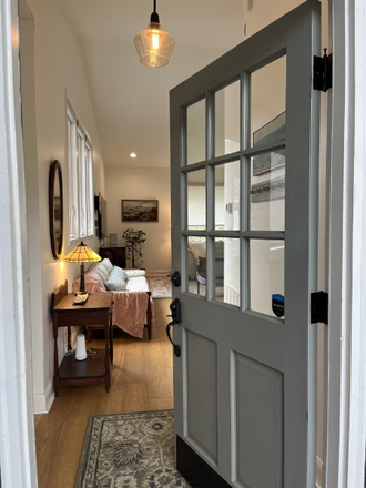 Main entrance - The Blue House: Bright, airy, and close to everything