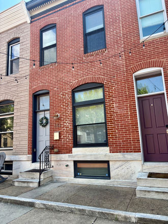 Exterior - Row House next to Patterson Park