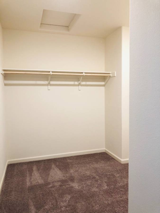 master suite closet - Beautiful Meticulously Clean Home For Rent