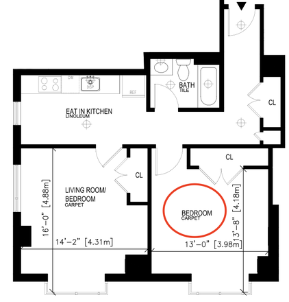 Bedroom for rent - 5 Cowperthwaite Street