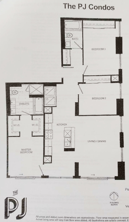 Floorplan - Furnished Bedrooms, Lake, CN Tower View, Walking Distance to UofT Campus Condo